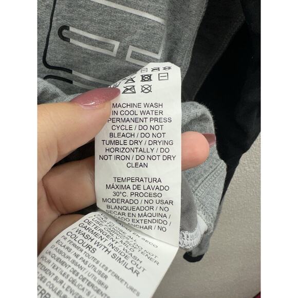 Puma Womens Jacket Size Small Gray Zip Up Puma Training Hooded Sweatshirt - Picture 6 of 11